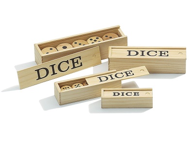 Holzwürfel 20 mm - 5er Set