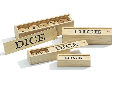 Holzwürfel 30 mm - 5er Set