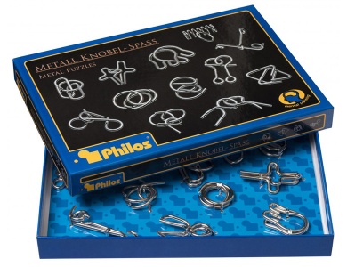 Metall Knobel-Spass, 12er Set