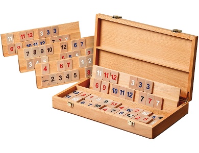 Rummy in Holzkassette