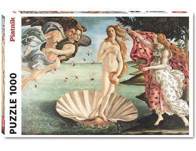Piatnik Puzzle Botticelli - Die Geburt der Venus (1000Teile)