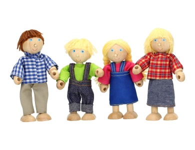 Bauern-Familie