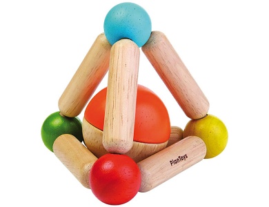PlanToys Dreieck Greifling mit Sound-Ball
