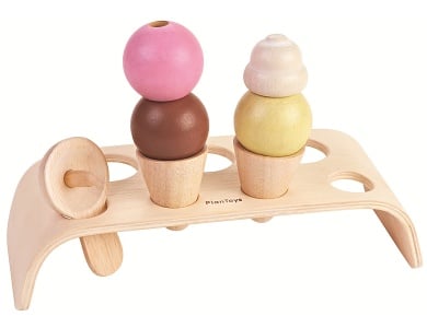 Eiscreme-Set