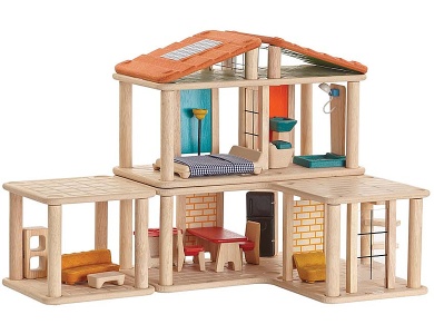 Kreatives Puppenhaus Komplett