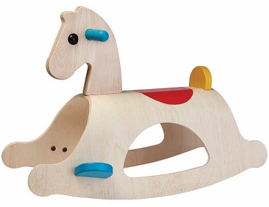 Schaukelpferd Palomino