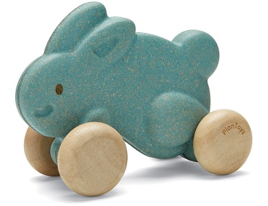 Schiebe-Häschen Blau
