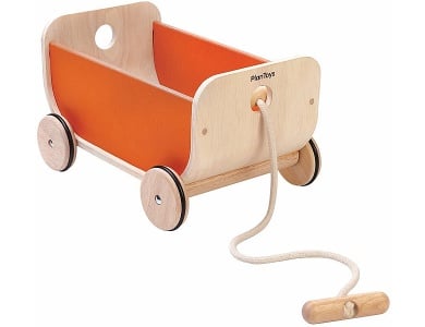 Wagen mit Schnur Orange