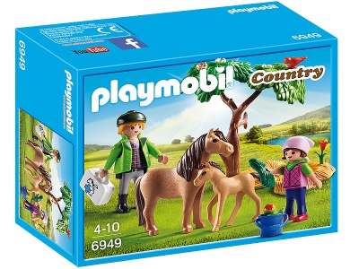 Ponymama mit Fohlen 6949