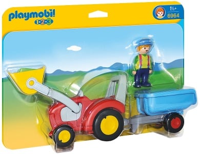 Traktor mit Anhänger 6964