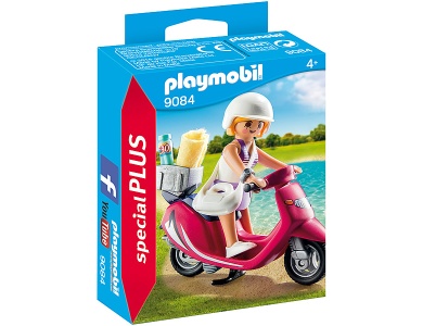 PLAYMOBIL specialPLUS Strand-Girl mit Roller (9084)