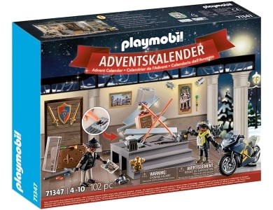 PLAYMOBIL Adventskalender Polizei Museumsdiebstahl (71347)