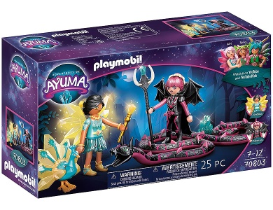 Crystal Fairy und Bat Fairy mit Seelentieren 70803