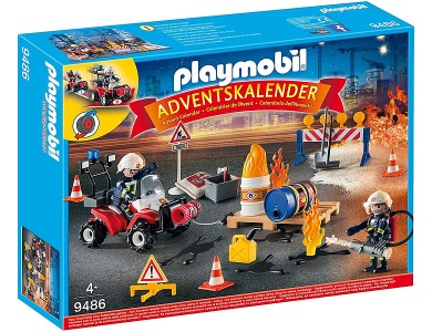 Adventskalender Feuerwehreinsatz auf der Baustelle 9486
