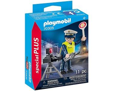 Police Officer with Speed Trap 70305