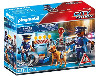 Polizei-Strassensperre 6878
