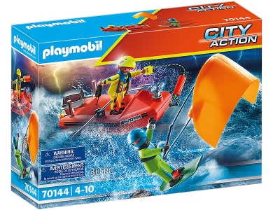 PLAYMOBIL Kitesurfer-Rettung mit Boot (70144)