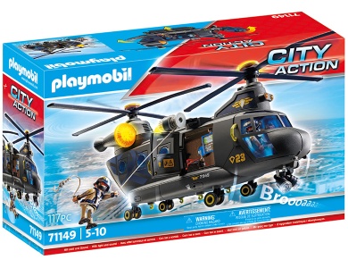 PLAYMOBIL City Action SWAT Rettungshelikopter (71149)