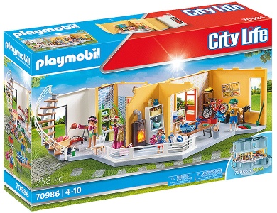 PLAYMOBIL City Life Etagenerweiterung Wohnhaus (70986)