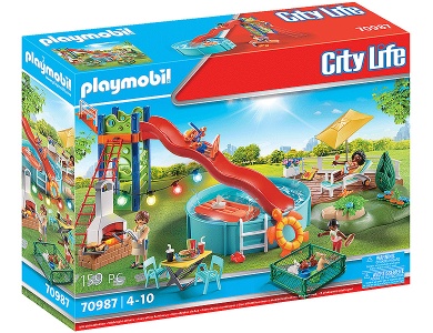 Poolparty mit Rutsche 70987