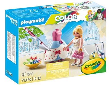 PLAYMOBIL Crayola Fashion Kleid (71374)