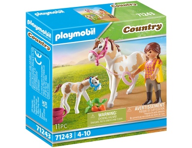 Pferd mit Fohlen 71243