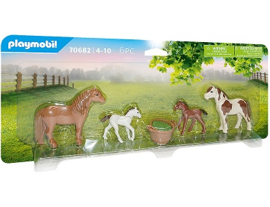Ponys mit Fohlen 70682
