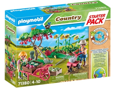 PLAYMOBIL Starter Pack Bauernhof Gemsegarten (71380)