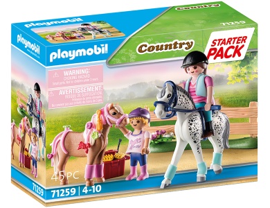 PLAYMOBIL Country Grosser Traktor mit Zubehör 71004