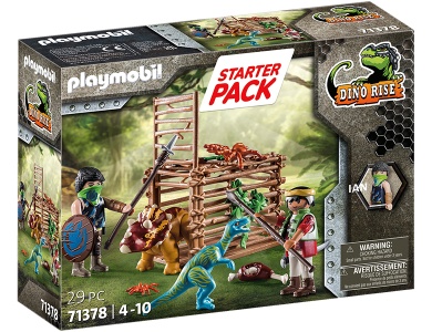 PLAYMOBIL Starter Pack Befreiung des Triceratops (71378)