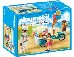Fahrrad mit Eiswagen 9426