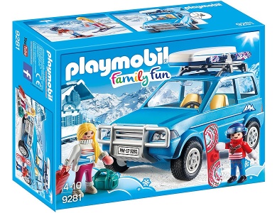 Auto mit Dachbox 9281