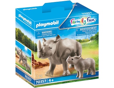 Nashorn mit Baby 70357