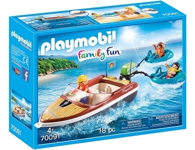 Sportboot mit Fun-Reifen 70091