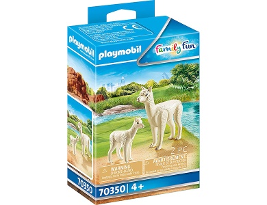Alpaka mit Baby 70350