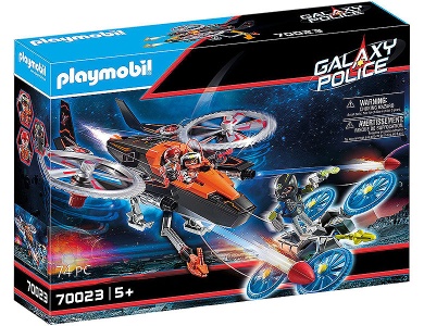 PLAYMOBIL Galaxy Police Galaxy Pirates-Heli (70023)