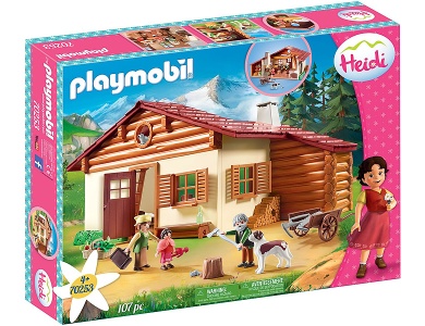 PLAYMOBIL Heidi und Grossvater auf der Almhtte (70253)