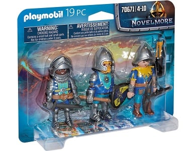 3er Set Novelmore Ritter 70671