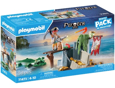 PLAYMOBIL Pirat mit Alligator (71473)