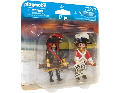 Piratenkapitän und Rotrock 70273