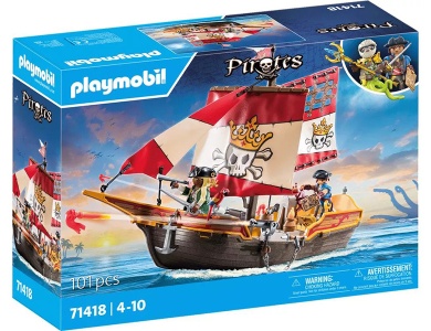 PLAYMOBIL Piratenschiff (71418)