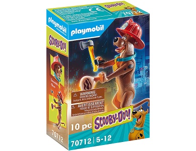 PLAYMOBIL Scooby-Doo! Sammelfigur Feuerwehrmann (70712)