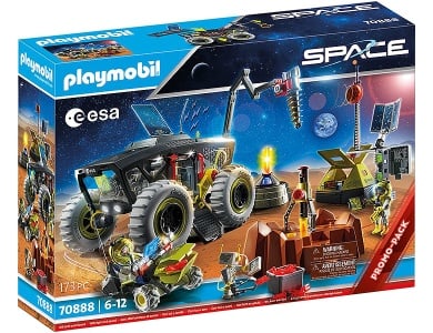 Mars-Expedition mit Fahrzeugen 70888