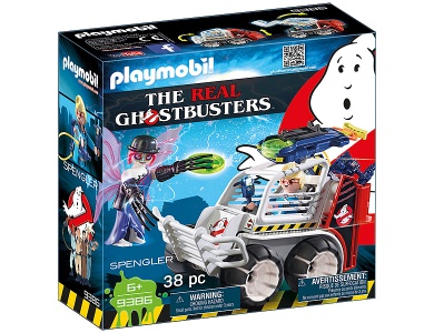 PLAYMOBIL Ghostbusters Spengler mit Kfigfahrzeug (9386)