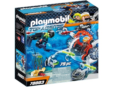 PLAYMOBIL Top Agents Spy Team Sub Bot 70003