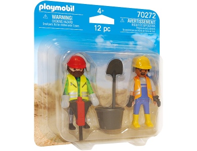 PLAYMOBIL City Action DuoPack Bauarbeiter 70272