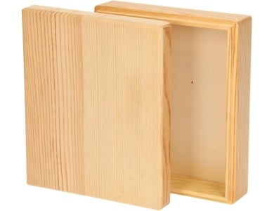 Playwood Dekorieren Sie Ihr eigenes Aufbewahrungstablett aus Holz (loser Deckel)