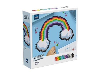 Bausteine Puzzle Regenbogen 500Teile