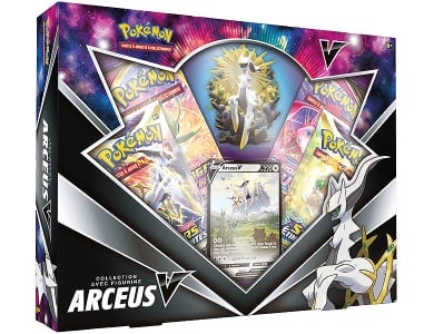 Pokmon pe et Bouclier Arceus V Figure Box (FR)