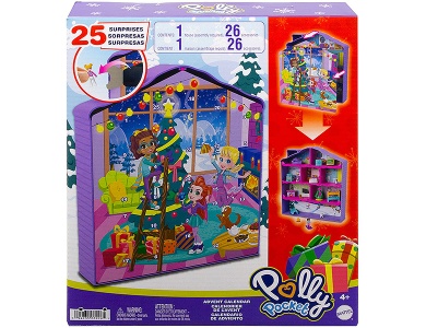 Polly Pocket Holiday Advent House